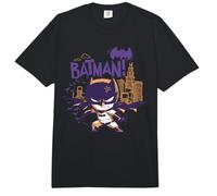 Batman Chibi Skyline Comfort Colors Adult Heavyweight T-Shirt
