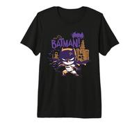 Batman Chibi Skyline Premium T-Shirt