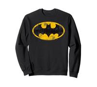 Batman Emblem Vintage Shield Logo für DC Fans Sweatshirt