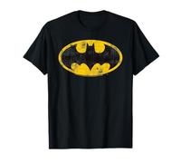 Batman Emblem Vintage Shield Logo für DC Fans T-Shirt