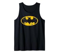 Batman Emblem Vintage Shield Logo für DC Fans Tank Top