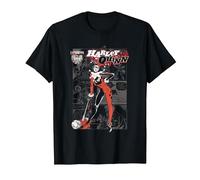 Batman Harley Quinn Comic Page T-Shirt, Herren, Schwarz, L