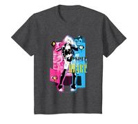 Batman Harley Quinn Rebel Heart Camiseta T-Shirt, Kinder, Anthrazit Meliert, 152