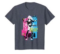 Batman Harley Quinn Rebel Heart Camiseta T-Shirt, Kinder, Blau Meliert, 104