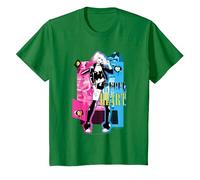 Batman Harley Quinn Rebel Heart Camiseta T-Shirt, Kinder, Dunkelgrün, 140