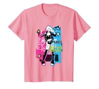 Batman Harley Quinn Rebel Heart Camiseta T-Shirt, Kinder, Rosa, 128
