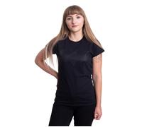 Batman Inked Logo Girly Tee Damen T-Shirt Black-XL