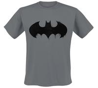 Batman Inked Logo T-Shirt dunkelgrau in XXL