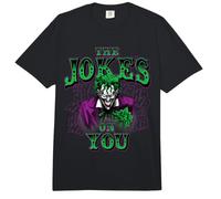 Batman Joker the Jokes on You Comfort Colors Adult Heavyweight T-Shirt