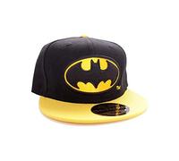 Batman Logo Snapback-Cap schwarz/gelb