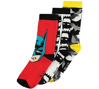 Batman Socken Logo Unisex mehrfarbig EU 39-42
