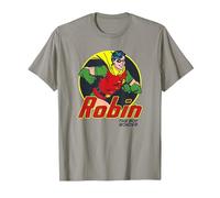 Batman Robin The Boy Wonder T Shirt T-Shirt, Herren, Schiefergrau, XXL
