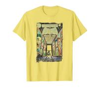 Batman Rogues Gallery Cover T Shirt T-Shirt, Herren, Gelb, XXL