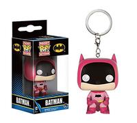 Batman Schlüsselanhänger pink DC Comics Funko Vinyl 4cm
