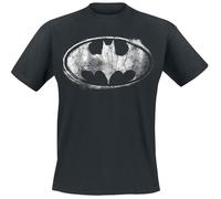 Batman Smudge Logo T-Shirt schwarz in L
