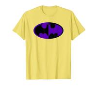 Batman Split Symbol T-Shirt, Herren, Gelb, XXL
