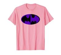 Batman Split Symbol T-Shirt, Herren, Rosa, XXL