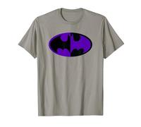 Batman Split Symbol T-Shirt, Herren, Schiefergrau, XXL