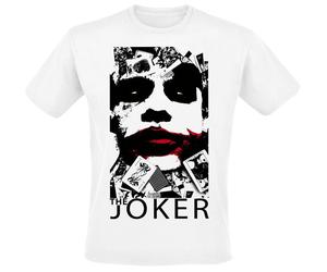 Batman The Joker - Red Lips T-Shirt weiß in XXL