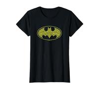 Batman Type Logo T Shirt T-Shirt, Damen, Schwarz, XXL