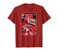Batman Wanted Bat T Shirt T-Shirt, Herren, Cranberry, XXL