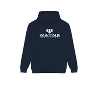 Batman - Wayne Industries Logo Navy - Hoodie - Blau - M - 70% Baumwolle, 30% Polyester Blau M