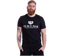 Batman - Wayne Industries Logo - T-Shirt - Schwarz - S - 100% Baumwolle Schwarz S