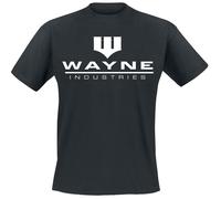 Batman Wayne Industries Logo T-Shirt Black-M