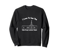 Baton Rouge LA Temple, ich Liebe es, Meinen Tempel zu sehen, Primarschule Sweatshirt