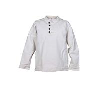 Battle-Merchant Festes Mittelalter-Schlupf-Hemd Wille (Natur/L)