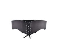 Mieder-Gürtel aus Leder Braun