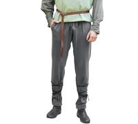 Battle-Merchant Mittelalter Hose Thalor, Unisex | Wikingerhose mit Beinschnürung, Mittelalter Kleidung für LARP, Reenactment & Cosplay