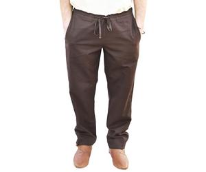 Battle-Merchant Mittelalter-Hose weit, gerade geschnitten, Hagen, LARP-Hose Wikingerhose Herren Ritterhose Baumwolle Piratenhose für Männer Mittelalter