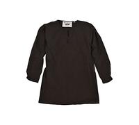 Battle-Merchant Mittelalter Tunika Gunther, Langarm, braun für Herren - Wikinger - LARP - Hemd - Mittelalterhemd Size M