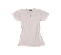 Battle-Merchant Mittelalter Tunika Sigmund - Kurzarm Tunika für Herren - LARP Ritterhemd Krieger Verkleidung - Wikinger (L, Natur)