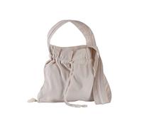 Battle-Merchant Mittelalter Umhängetasche für Damen und Herren aus Baumwolle | Schultertasche oder Schulterbeutel aus Canvas | Karneval Pilgertasche aus Stoff diverse Farben (Natur)