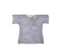 Kettenhemd aus Stahl mit Lederband für Kinder Gr. 164