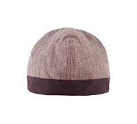 Battle-Merchant Wikinger Birka Kappe mit Fischgrätmuster - Mittelalter LARP Mütze Hut Kopfbedeckung Haube (Braun, M)