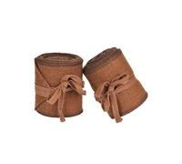 Battle-Merchant Wikinger Wadenwickel Janne aus Wolle, Beinwickel, Unisex, Braun
