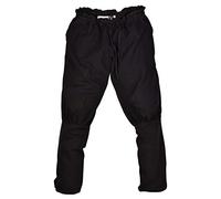 Battle-Merchant Wikinger-Hose Rushose Olaf - S-XXL Mittelalter LARP Hose Herren (Schwarz, 3XL)
