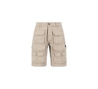 Shorts ALPHA INDUSTRIES "Alpha Industries Men - Battle Short" Gr. 36, Normalgrößen, beige (vintage sand) Herren Hosen (35856763-36) vintage sand