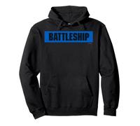 Battleship Logo Blue Black Pullover Hoodie