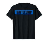 Battleship Logo Blue Black T-Shirt