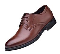 Battnot Herren Anzugschuhe Business Schuhe Herren Anzugschuhe Schwarz Leder Schnürhalbschuhe Klassischer Derby Oxford Hochzeit Schuhe Schnürschuh Lederschuhe Formal Shoes Klassischer Lackschuhe