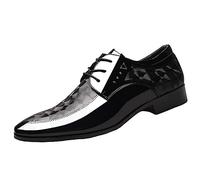 Battnot Herren Anzugschuhe Klassischer Business Lederschuhe Schuhe Derby Oxfords Hochzeit Schuhe Anzugschuhe Herren Schnürschuhe Klassischer Business Derby Formell Business Casual Schuhe