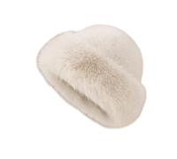 Battnot Mütze Damen Fellmütze Pelzmütze Damen Weihnachtsmütze plüschmütze Warm Weich Damenmütze Kunstfell Faux Fuchs Pelz Warm Weich Russische Kunstpelzmütze für Reisen, Skifahren, Wandern