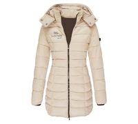 Battnot Steppjacke Damen Puffer Jacke Winterjacke Winter Jacken Lang Warm Daunenmantel mit Kapuze Elegant Wintermantel Steppmantel mit Kapuze Steppjacke Langer Outdoor Mantel Outdoorjacke