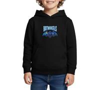 Batwheels Batman-Symbol Mit Skyline Von Gotham Kinder Premium Hoodie