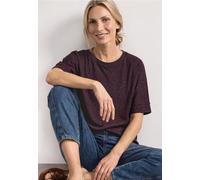 Batwing Shirt mit Rundhals und Print