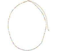Bauchkette FIRETTI "Schmuck Geschenk Messing Körperschmuck", braun (messing, türkis, weiß, orange, gelb, lila, pink, apricot), Bauchketten, Damen, Messing, bunt, Made in Germany - mit Glasperlen (1958